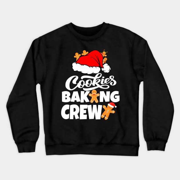 Cookie Baking Crew-funny christmas 2023 Crewneck Sweatshirt by Work Memes